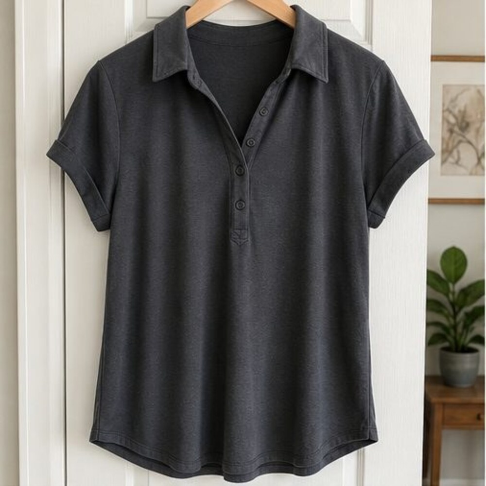 Charcoal Cami Blouse